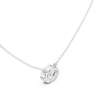 Solitaire Bezel Diamond Pendant