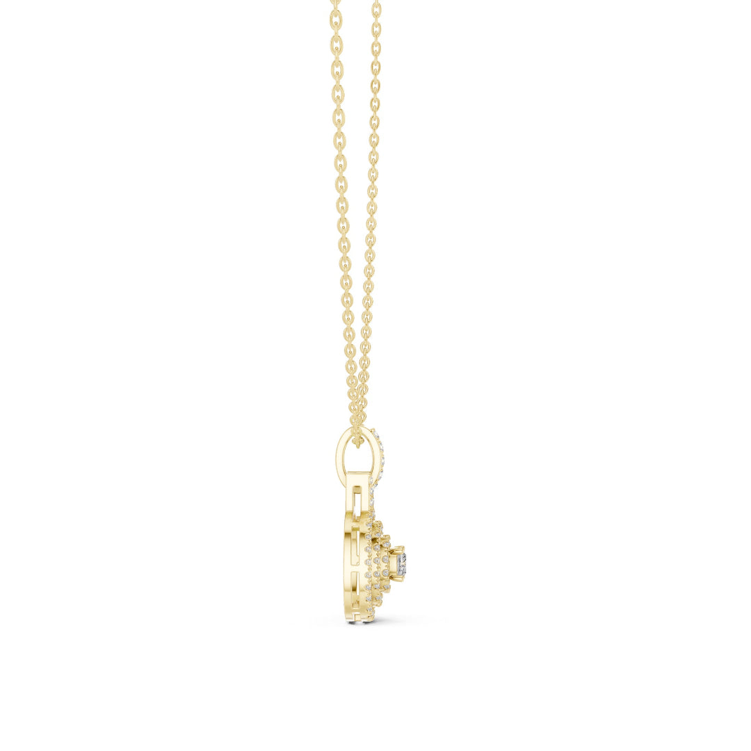 Leela Orbit Diamond Pendant