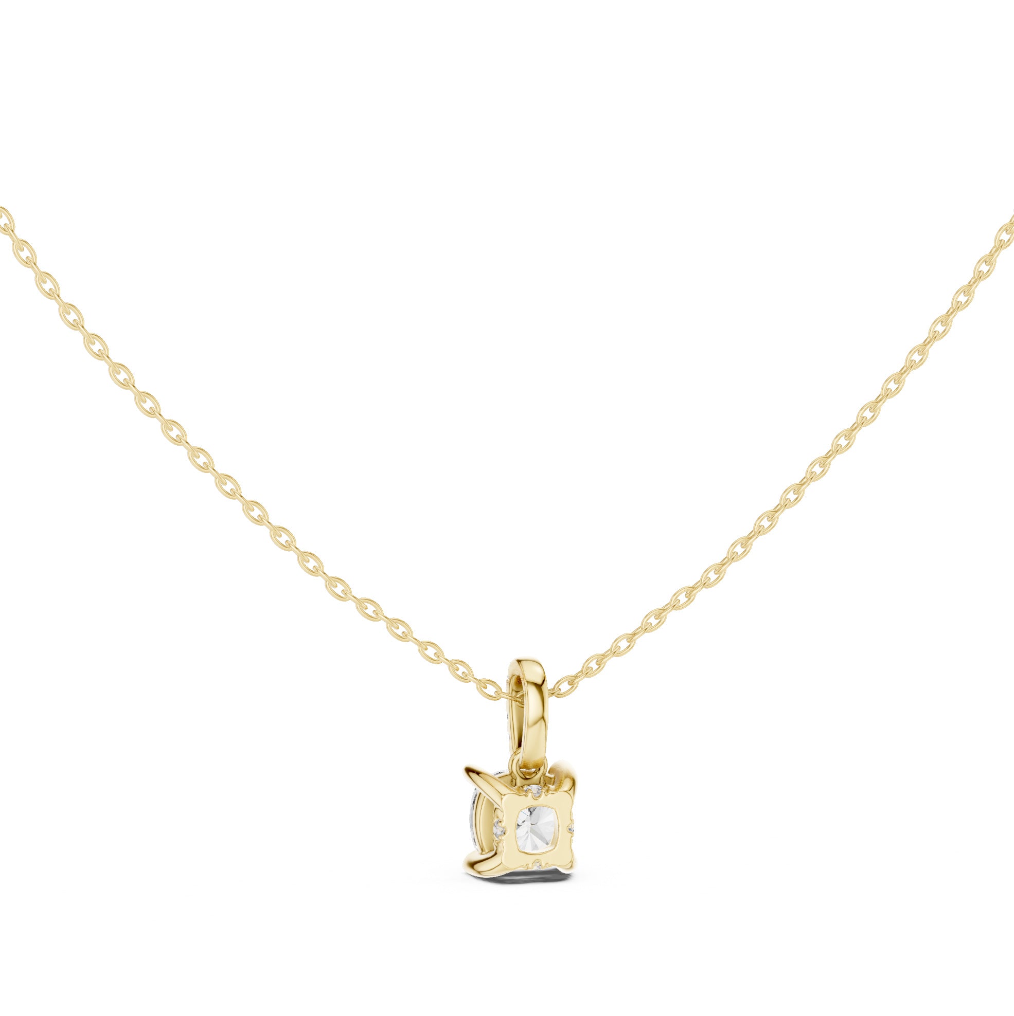Star Aurielle Solitaire Diamond Pendant