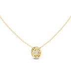 Nirraya Solitaire Ovel Halo Pedant