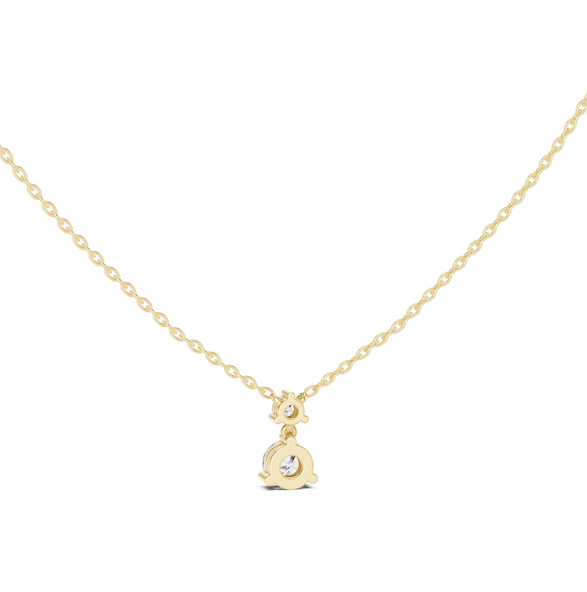 Twin Grace Diamond Pendant