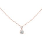 Twin Grace Diamond Pendant