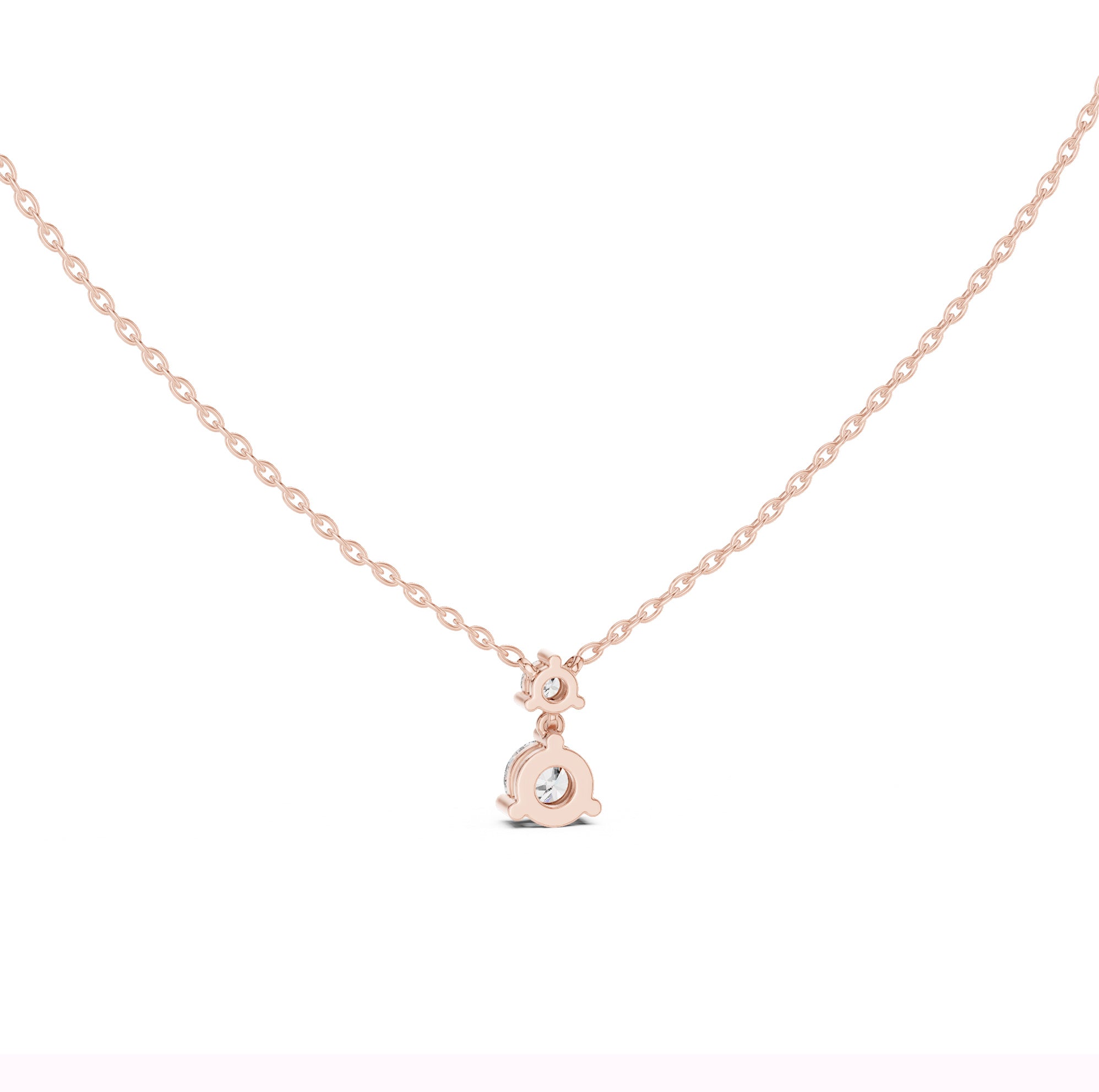 Twin Grace Diamond Pendant