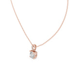Star Aurielle Solitaire Diamond Pendant