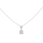Twin Grace Diamond Pendant