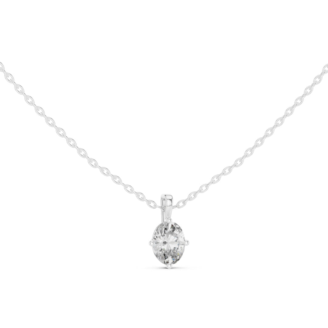 Luminous Oval Meridian Pendant