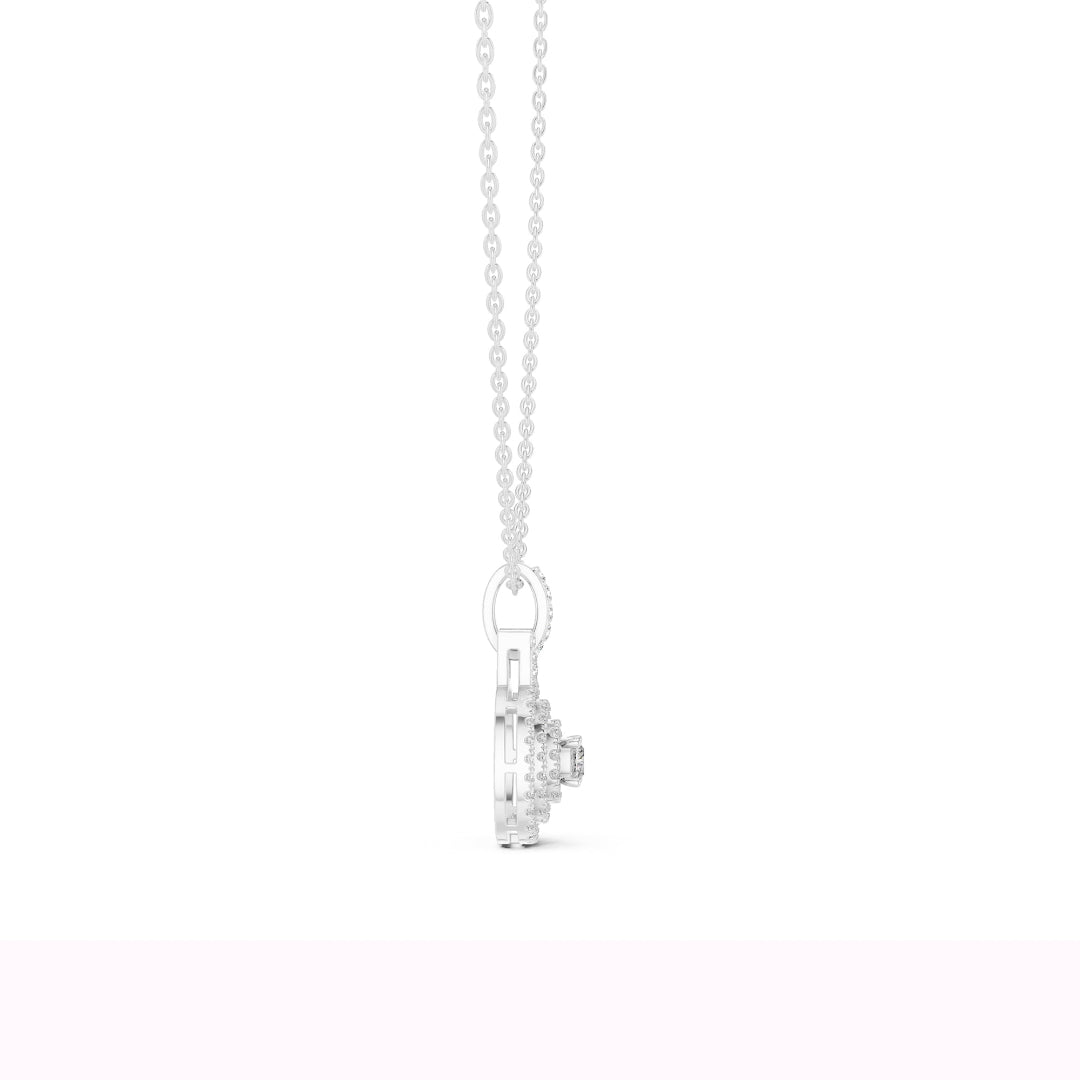 Leela Orbit Diamond Pendant