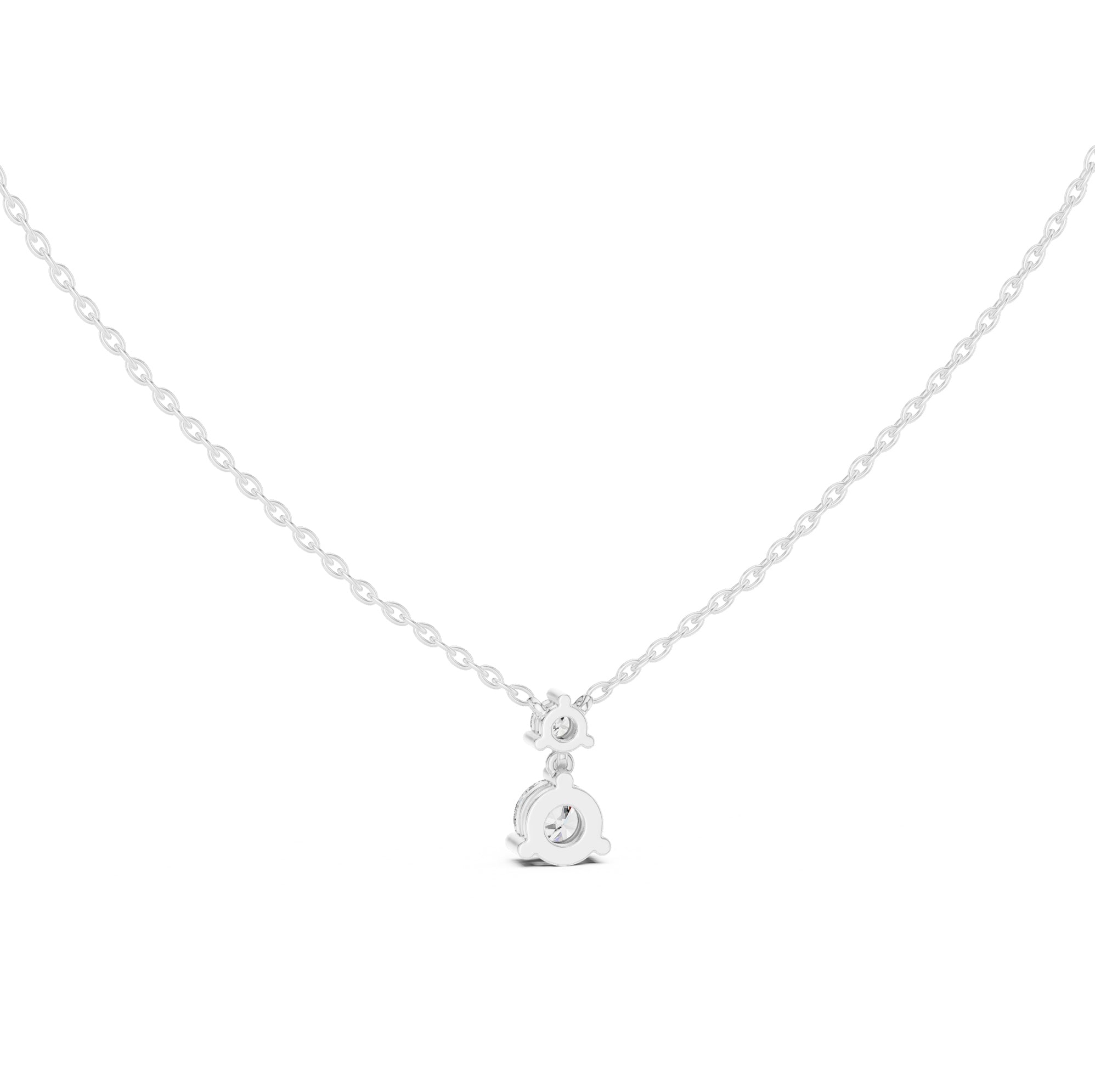 Twin Grace Diamond Pendant