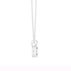 Solitaire Radiant Diamond Pendant