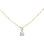 Twin Grace Diamond Pendant