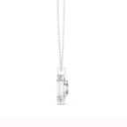 The Serenity Floating Oval Pendant