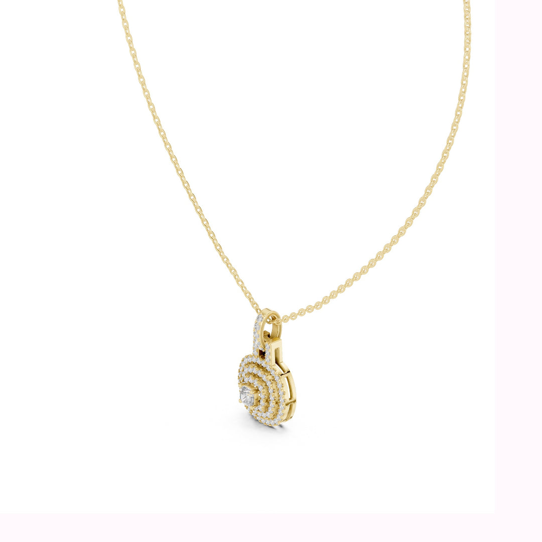 Leela Orbit Diamond Pendant