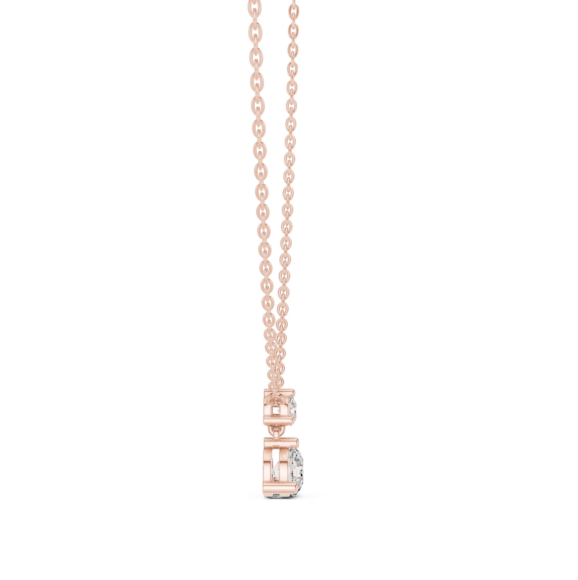 Twin Grace Diamond Pendant