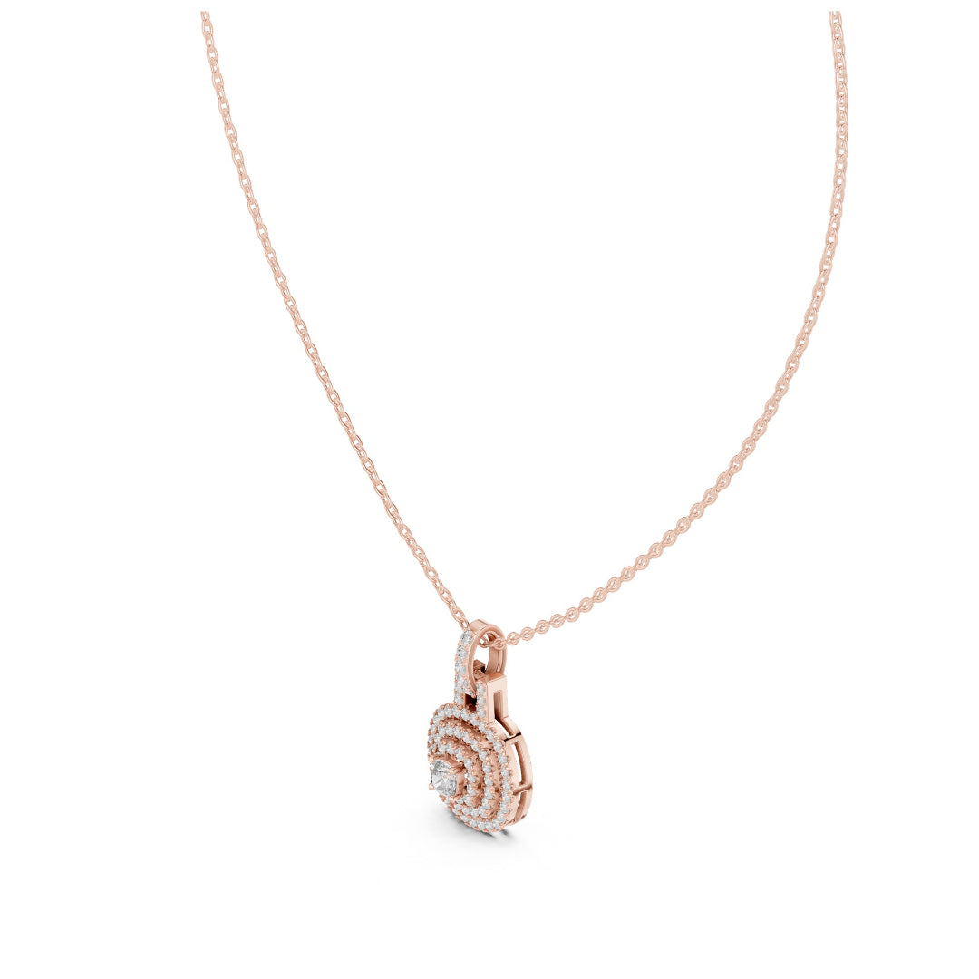 Leela Orbit Diamond Pendant