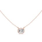 Solitaire Bezel Diamond Pendant