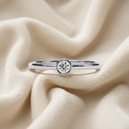 Luna Bezel Diamond Ring