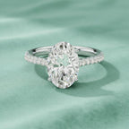 The Seraphina Ovel Solitaire Ring