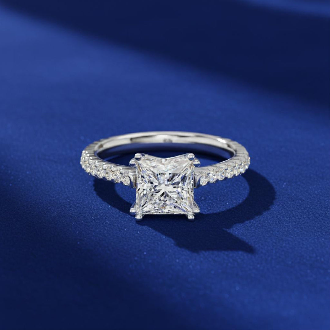 Sovereign Solitaire Sparkle Ring