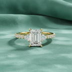 Emerald Trinity Luxe Ring