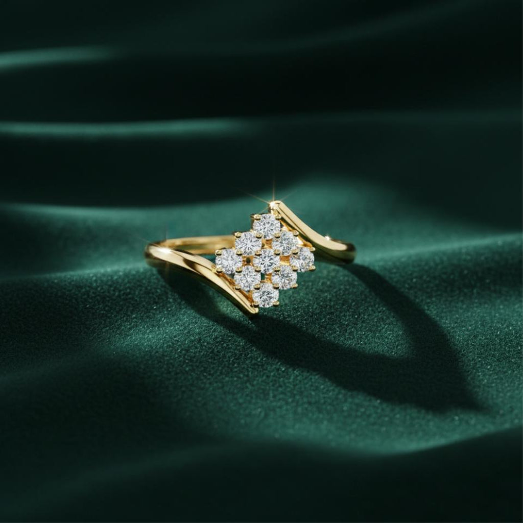 Radiance Floral Diamond Ring Main image