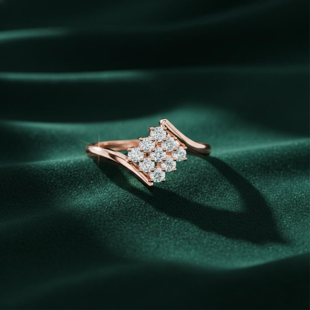 Radiance Floral Diamond Ring