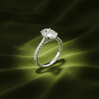 The Seraphina Ovel Solitaire Ring