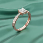 Elite Royale Solitaire Princess Ring