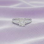 Royel Solitaire Cushion Ring