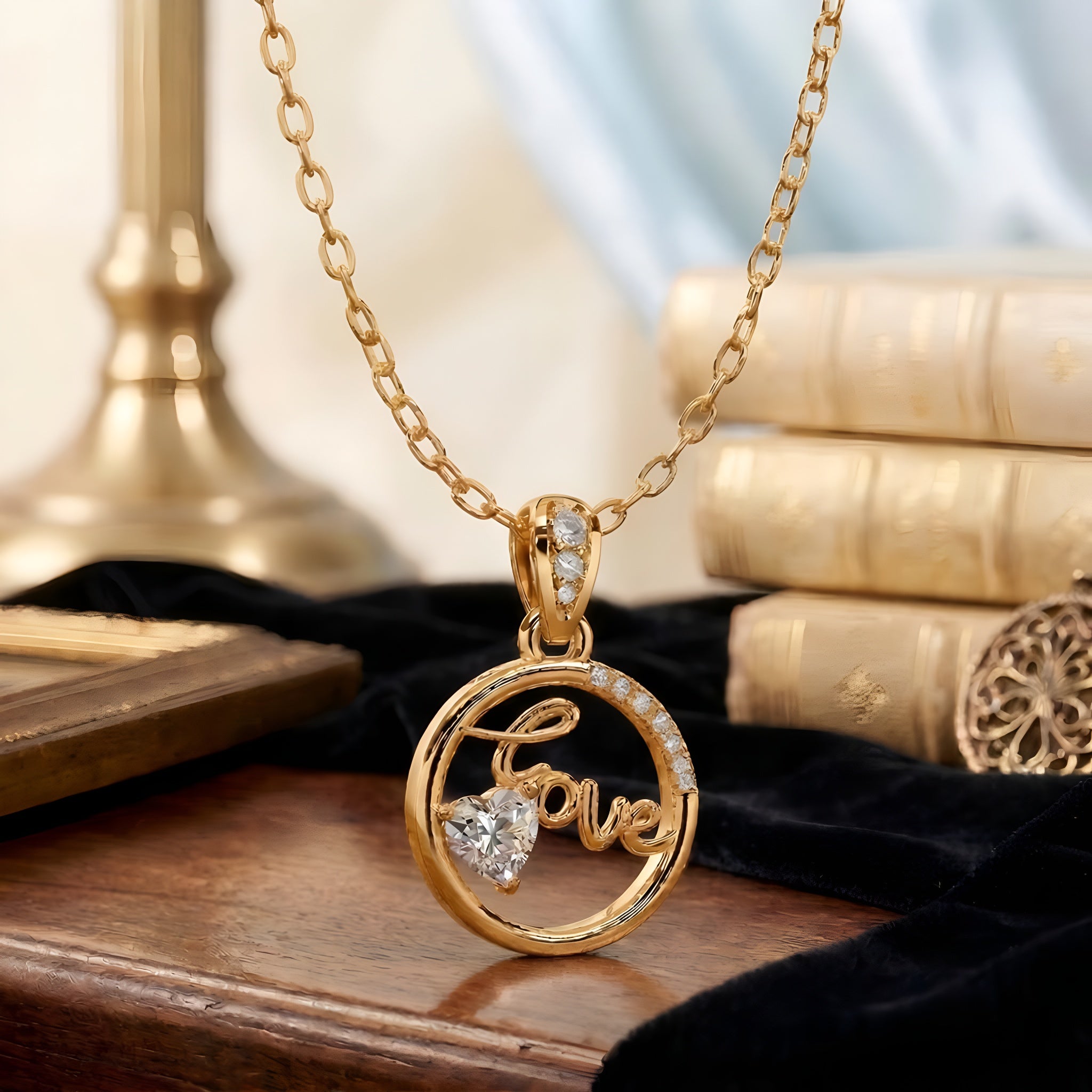 Serenity Love Diamond Pendant Main image