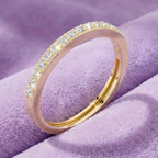 Classic Diamond Line Ring