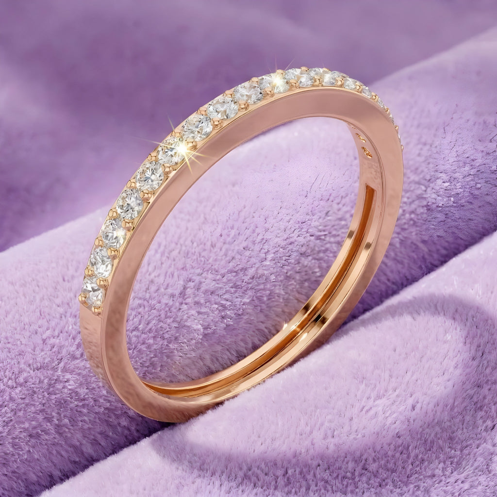Classic Diamond Line Ring