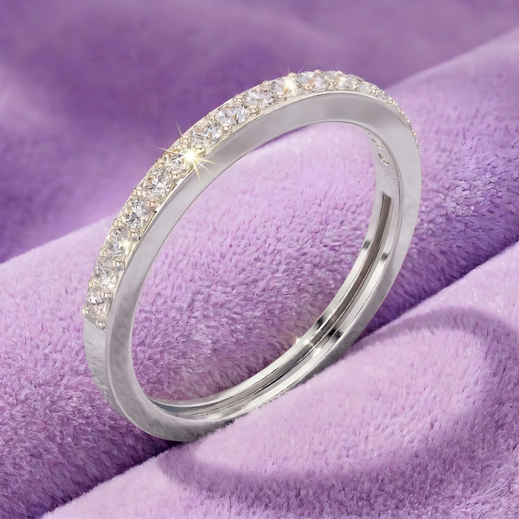 Classic Diamond Line Ring Main image