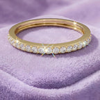 Classic Diamond Line Ring