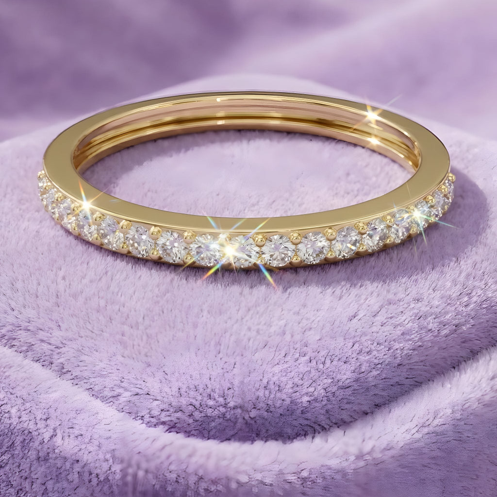 Classic Diamond Line Ring