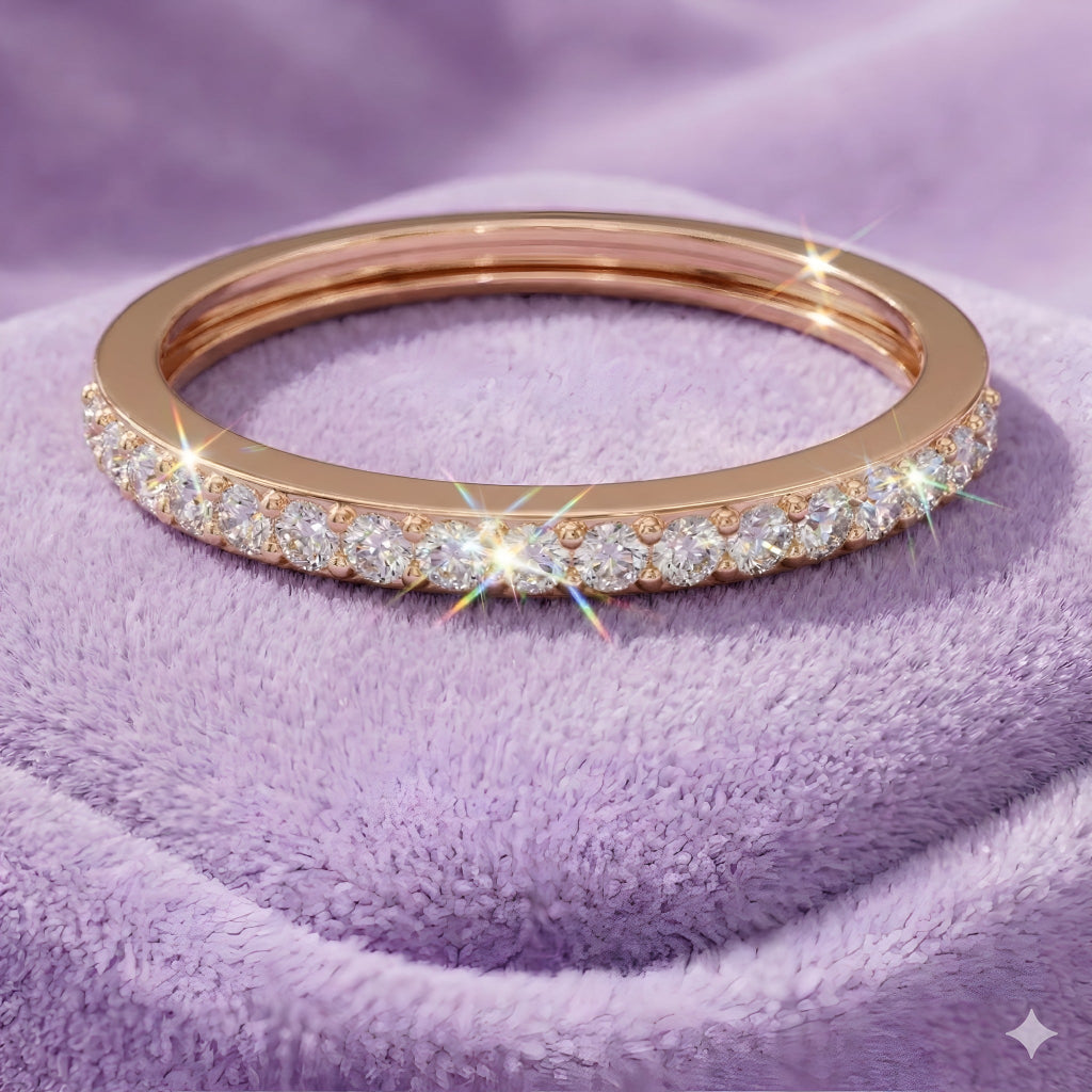 Classic Diamond Line Ring