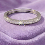 Classic Diamond Line Ring