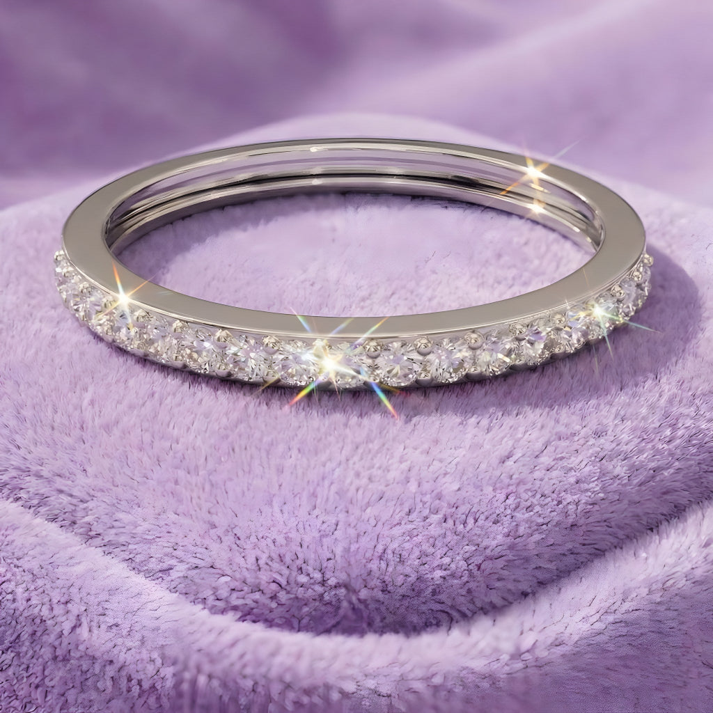 Classic Diamond Line Ring