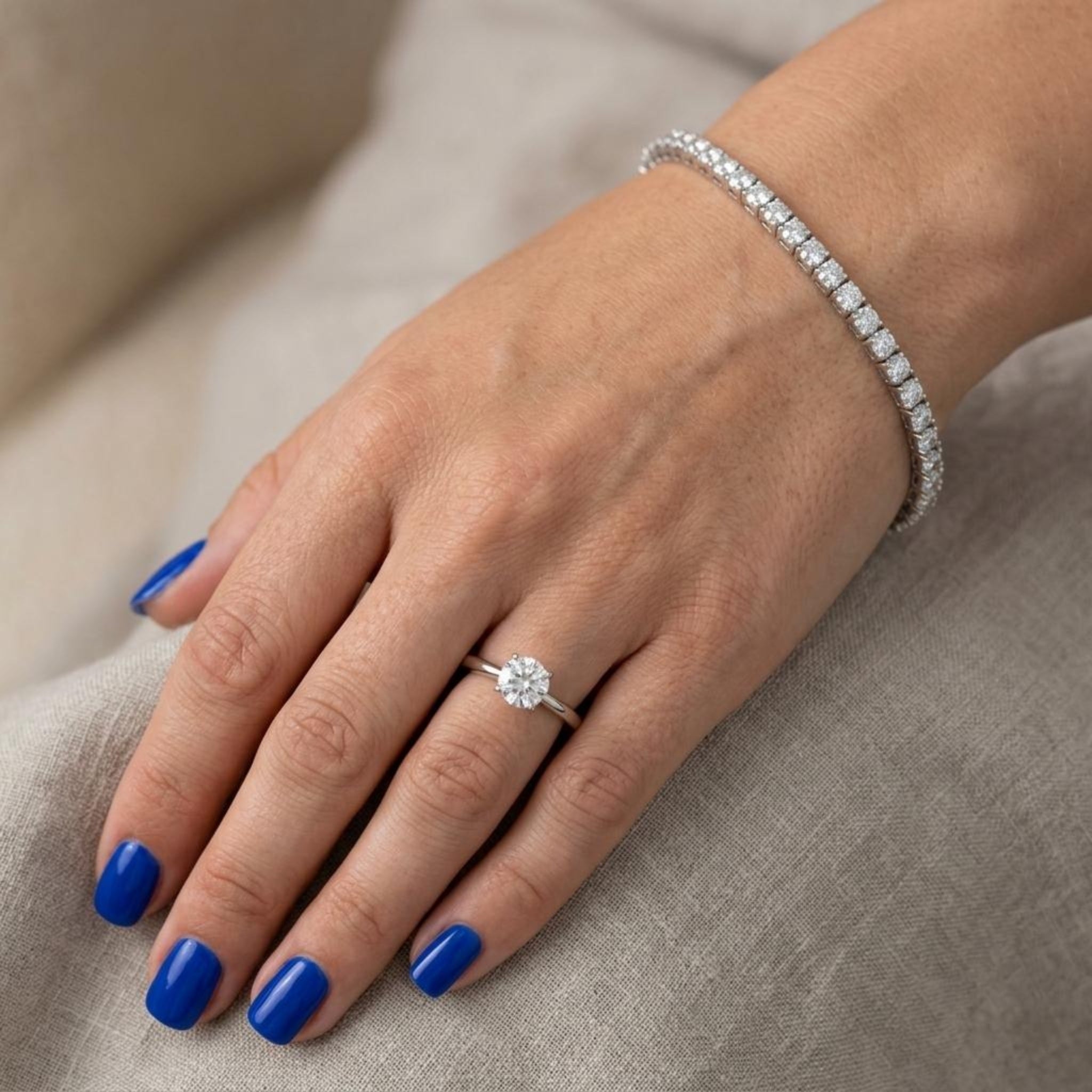 The Classic Essence Tennis Bracelet Main image