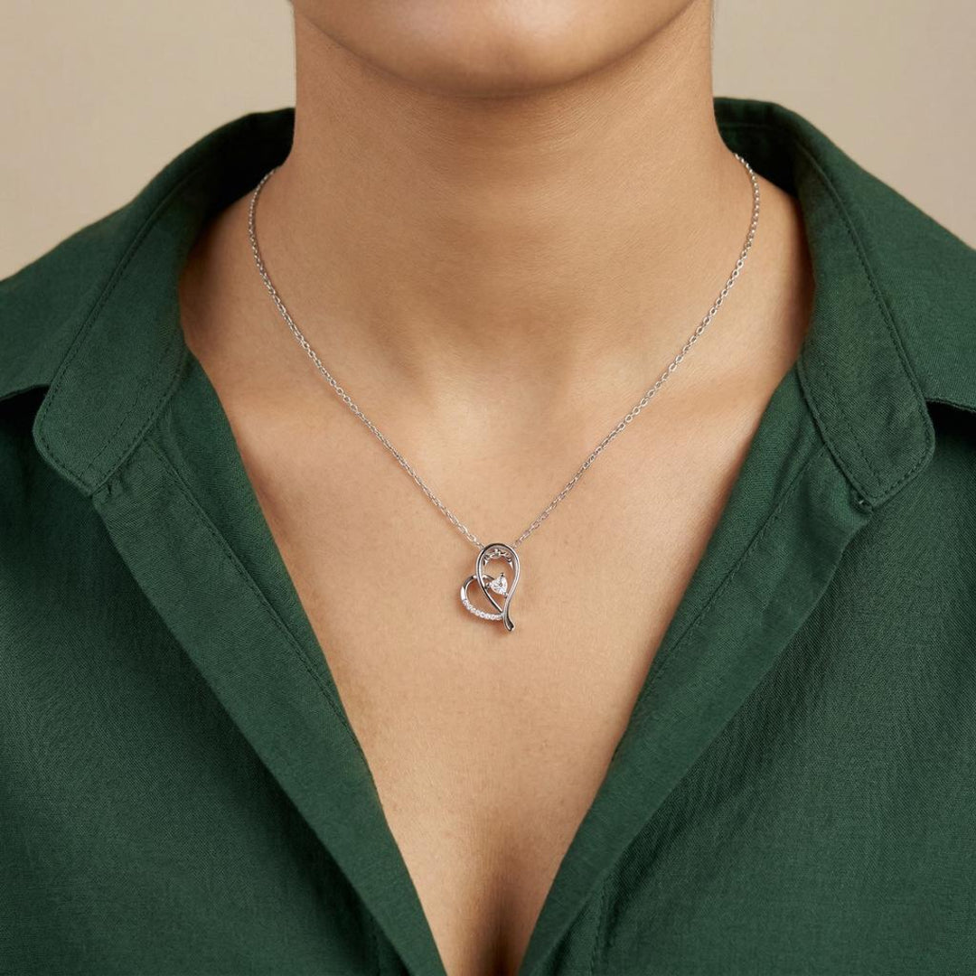 Harmony Glow Heart Pendant Secondary image