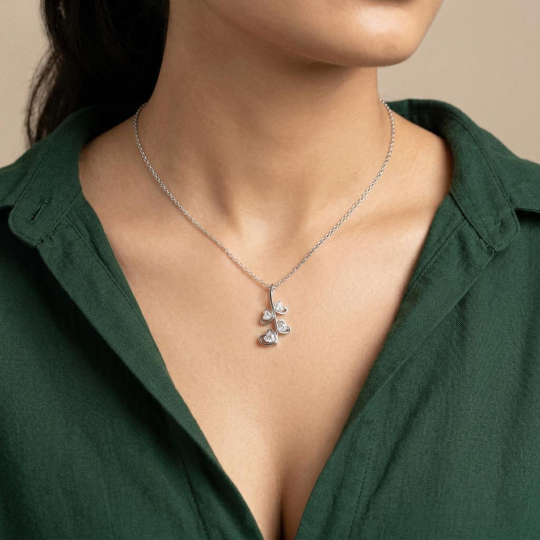 Loving Vines Diamond Pendant