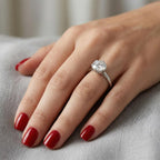 Classic Crown Solitaire Ring