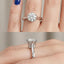 Vintage Crown Moissanite Ring