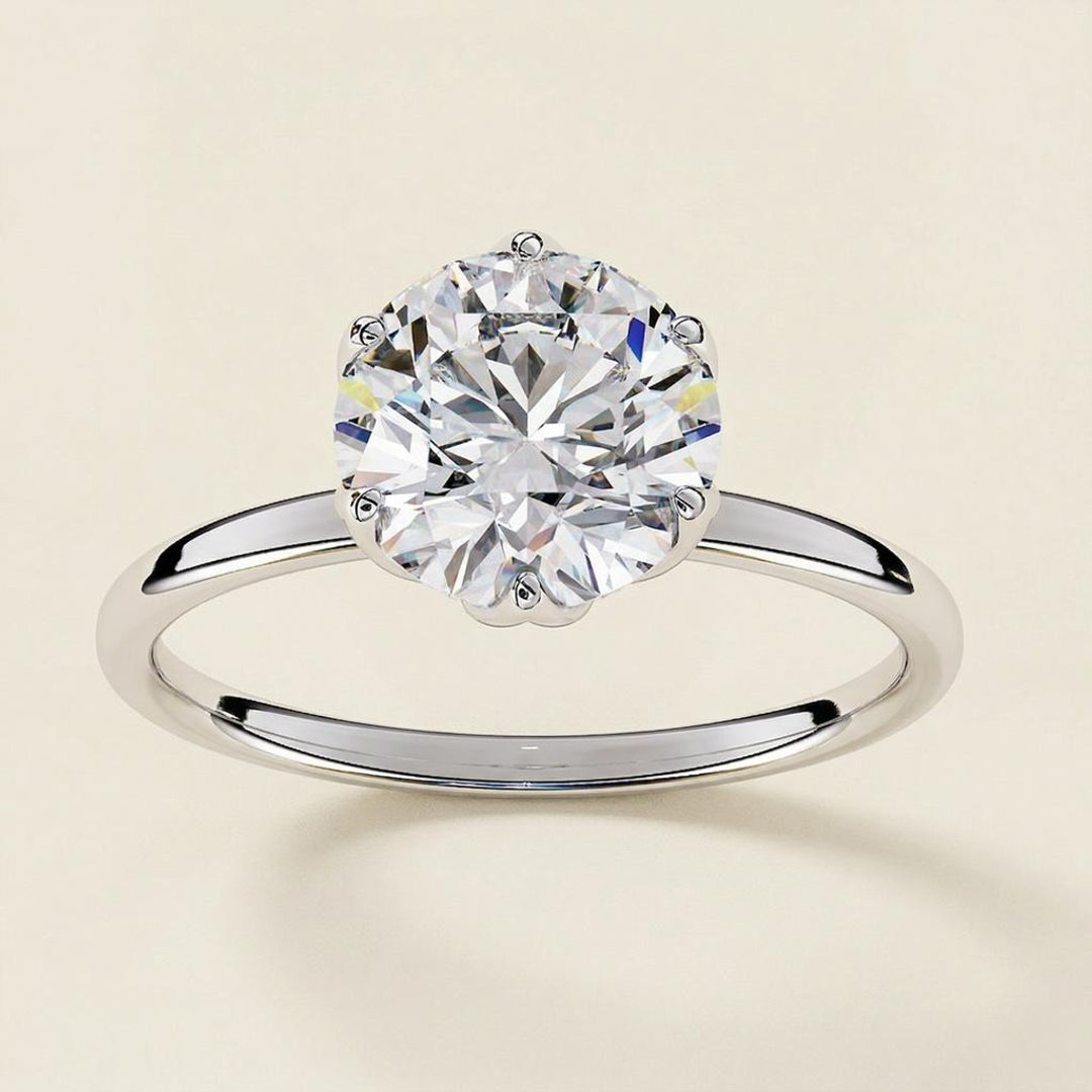 Luxe Tulip Diamond Ring