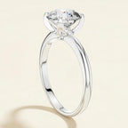 Star Glow Solitaire Ring