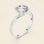 Star Glow Solitaire Ring