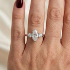 Ninza Solitaire Marquise ring
