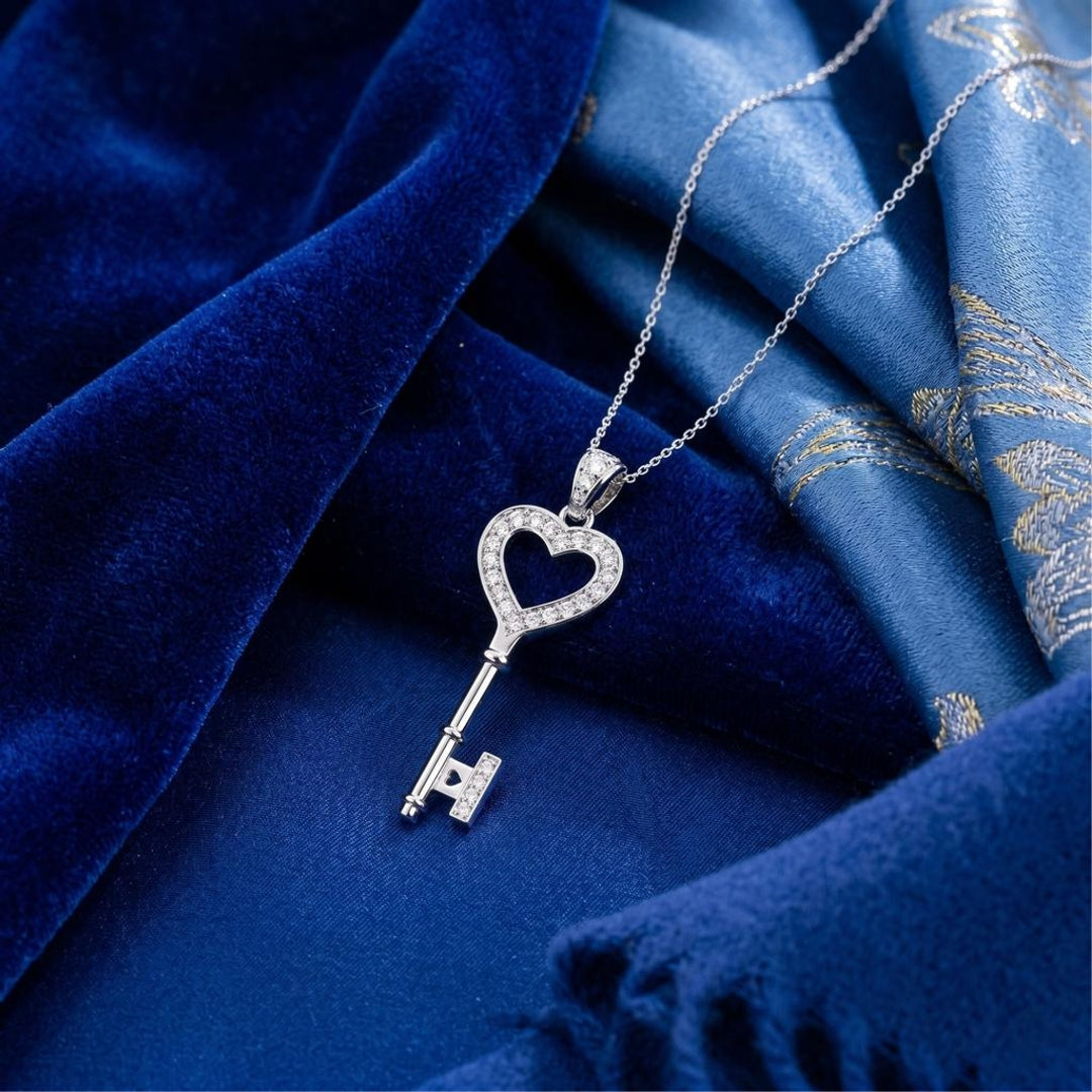 Key to My Heart Pendant ❤️🔑 Main image