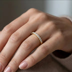 Classic Diamond Line Ring
