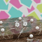 Solitaire Round Star Stud