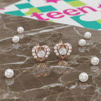 "Eternal Pulse" Heart Studs